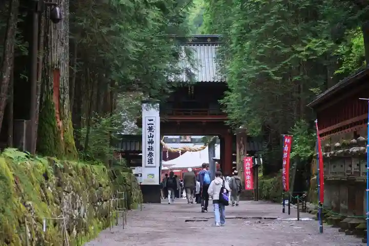 日光二荒山神社の景色