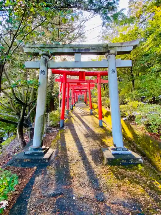岐阜稲荷山本社の鳥居