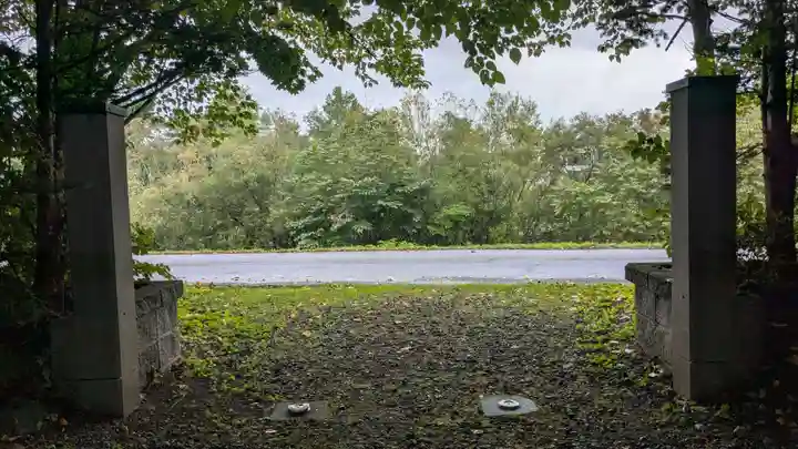 帯廣神社の景色