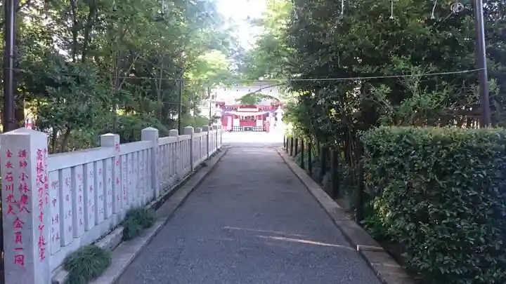 安住神社の周辺