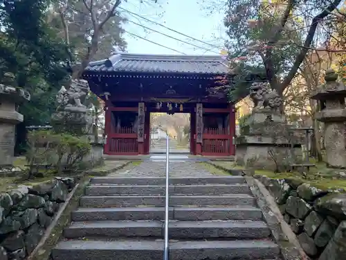 神峯山寺の山門