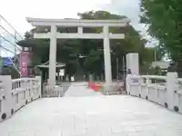 白旗神社の鳥居