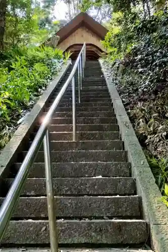 愛宕神社の庭園