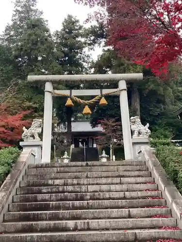 中氷川神社の鳥居