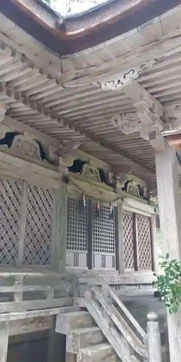 地主神社の本殿・本堂