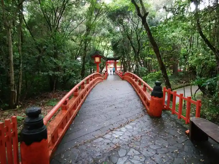 宇佐神宮の庭園