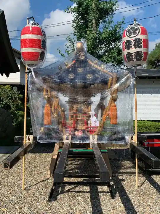 鳥谷崎神社のお祭り