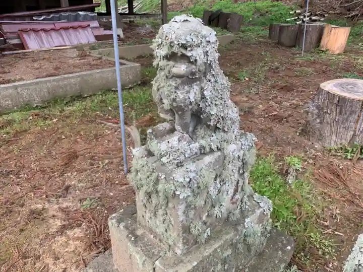 建暦寺の狛犬