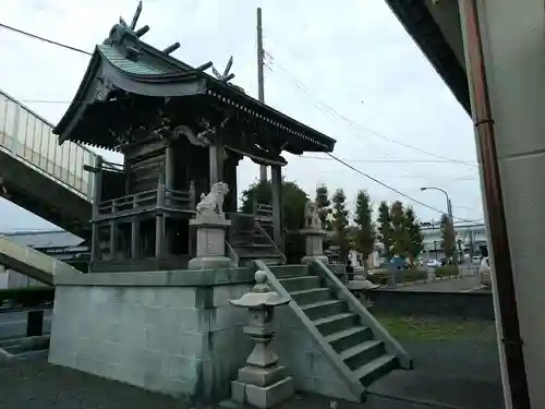 川成島浅間神社の本殿