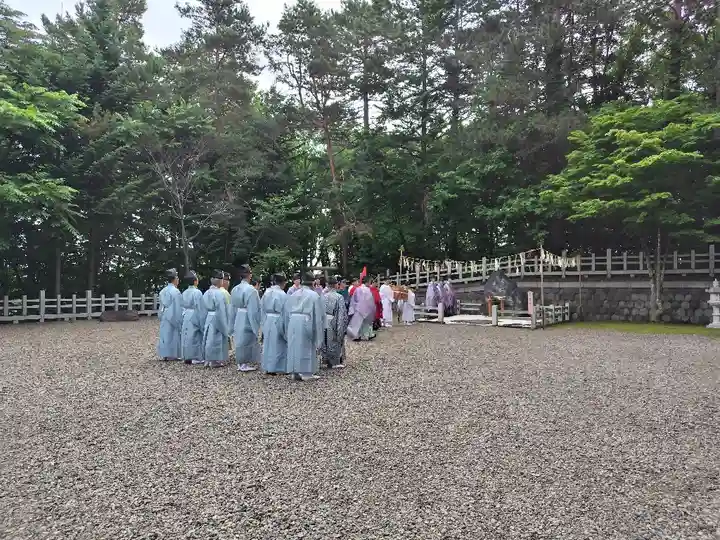 上川神社のお祭り