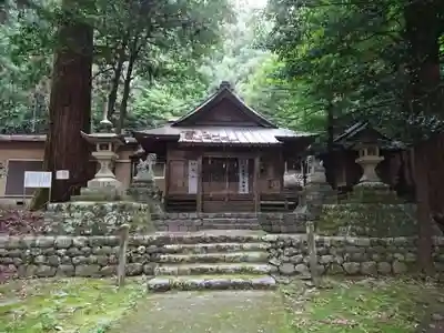 馬背神社の本殿・本堂