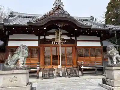 八阪神社の本殿・本堂