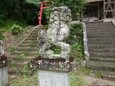 天伯神社の狛犬