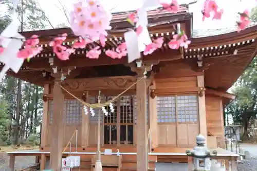 阿久津「田村神社」（郡山市阿久津町）旧社名：伊豆箱根三嶋三社の本殿・本堂