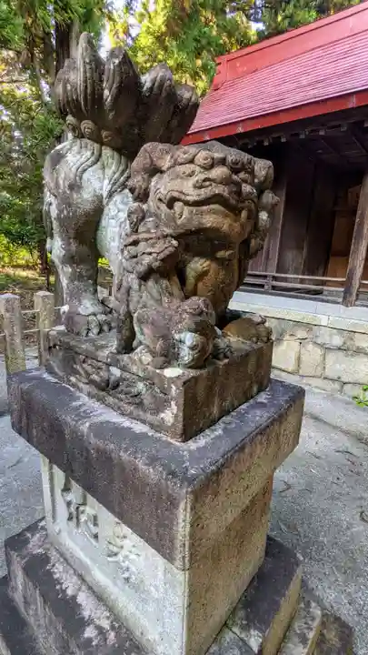 八幡社(石清水八幡宮)の狛犬