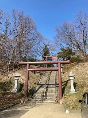 厚別神社の鳥居