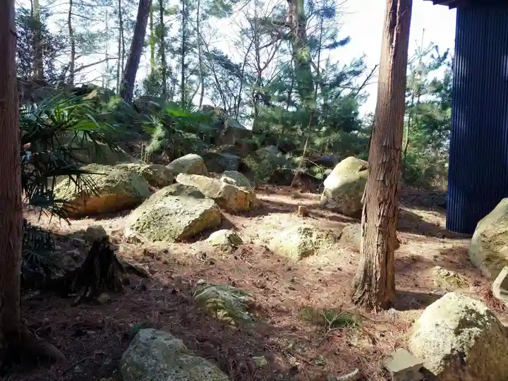 石森稲荷神社の自然