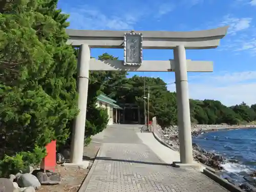 大瀬神社の鳥居