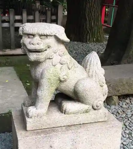 金王八幡宮の狛犬