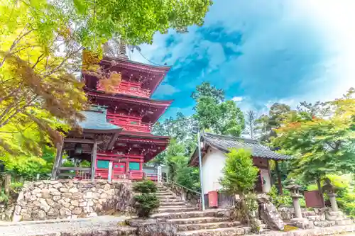 柏原八幡宮の塔