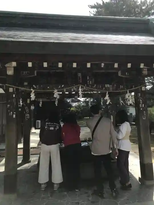 松陰神社の手水舎