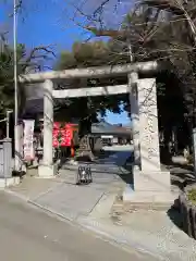 伊勢原大神宮の鳥居