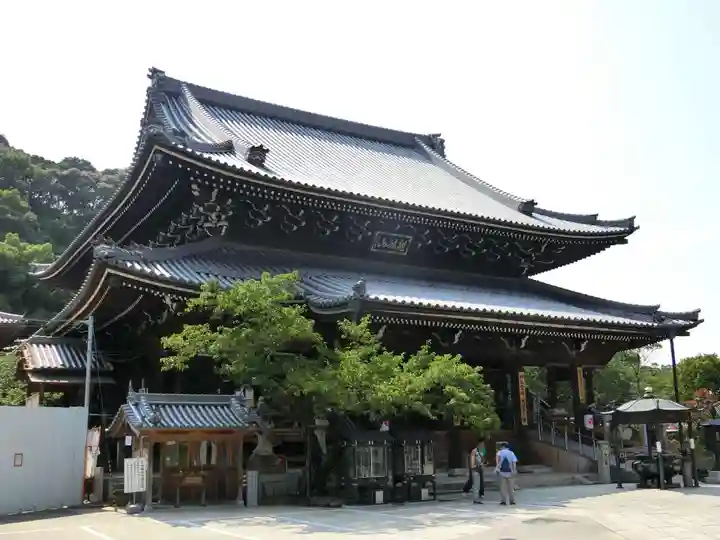 水間寺の本殿・本堂