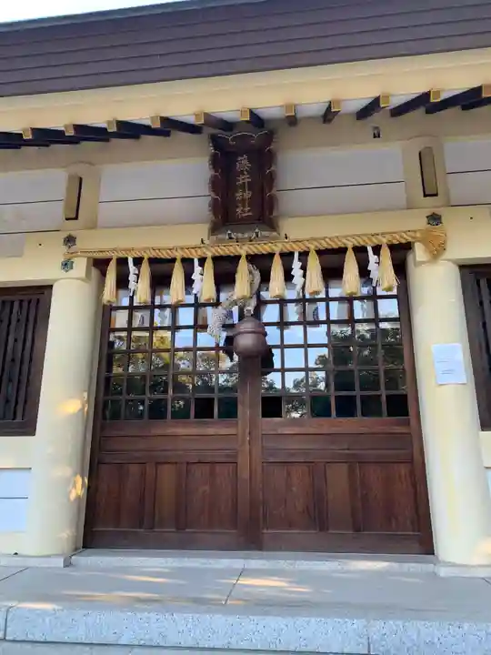 藤井神社(追分藤井神社)の本殿・本堂