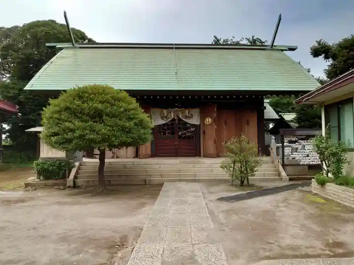 生麦杉山神社の本殿・本堂
