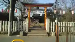 水海道八幡神社の鳥居