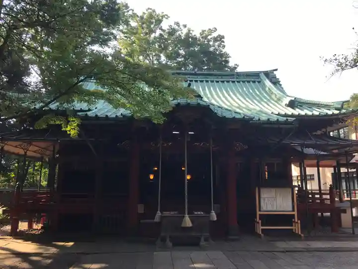 赤坂氷川神社の本殿・本堂