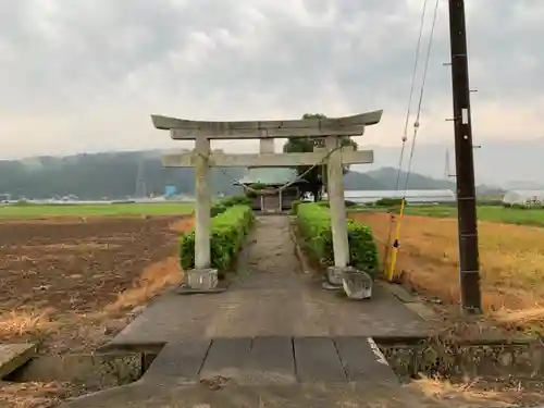 熊野神社の鳥居