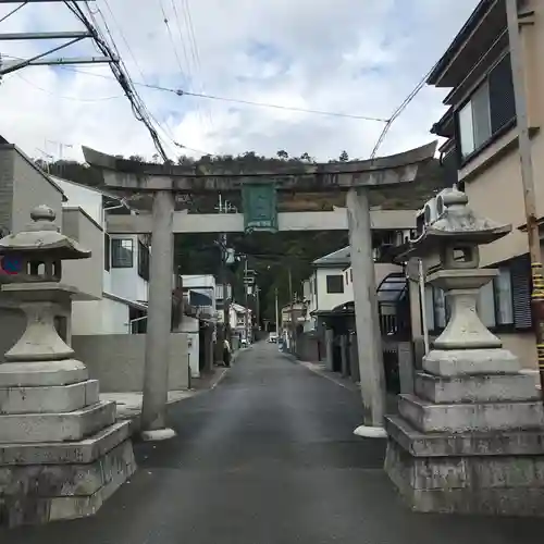 松ヶ崎大黒天 妙圓寺（妙円寺）の鳥居