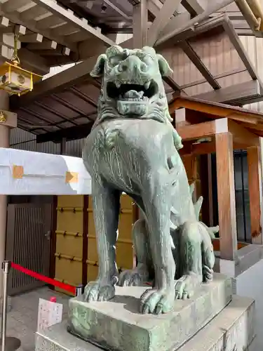 十番稲荷神社の狛犬