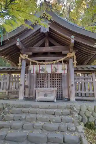 諏訪大社上社前宮の本殿・本堂