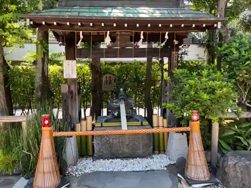 高木神社の手水舎