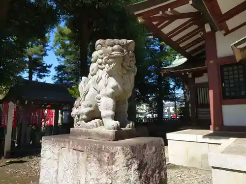 大泉氷川神社の狛犬