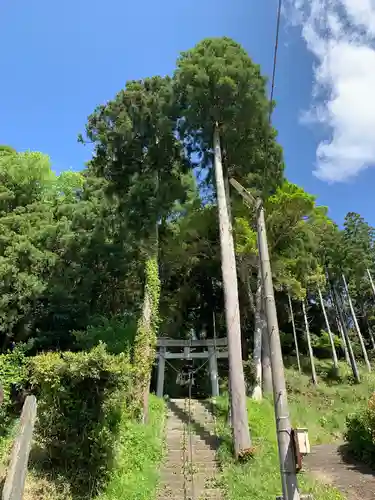 水沼神社の鳥居