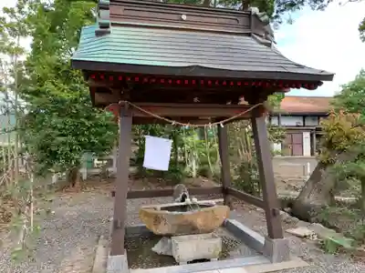 吉保八幡神社の手水舎