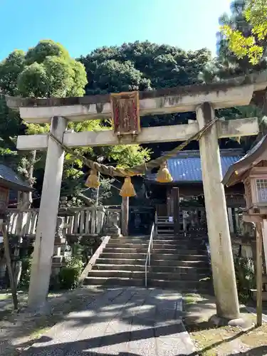 橿森神社の鳥居