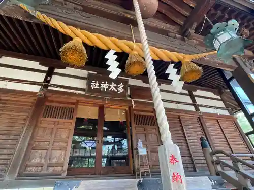 多太神社の本殿・本堂