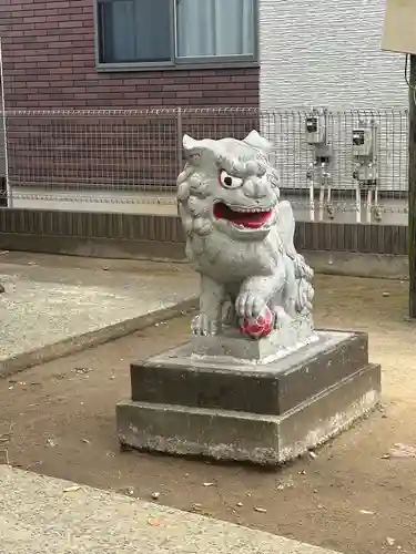 須賀神社の狛犬