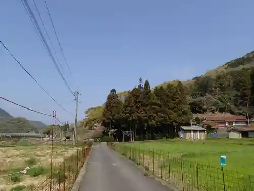 天諸羽神社の周辺