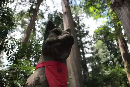 三峯神社の狛犬