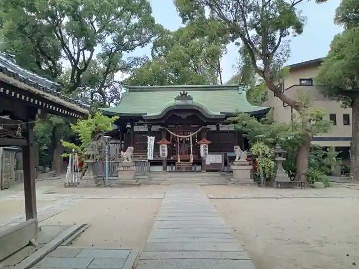 海老江八坂神社の本殿・本堂