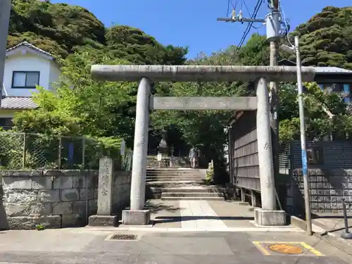 甘縄神明神社（甘縄神明宮）の鳥居