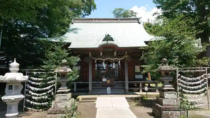 有鹿神社の本殿・本堂
