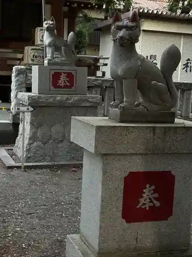 桜森稲荷神社の狛犬