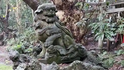 渡海神社の狛犬