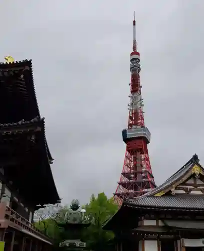 増上寺の景色